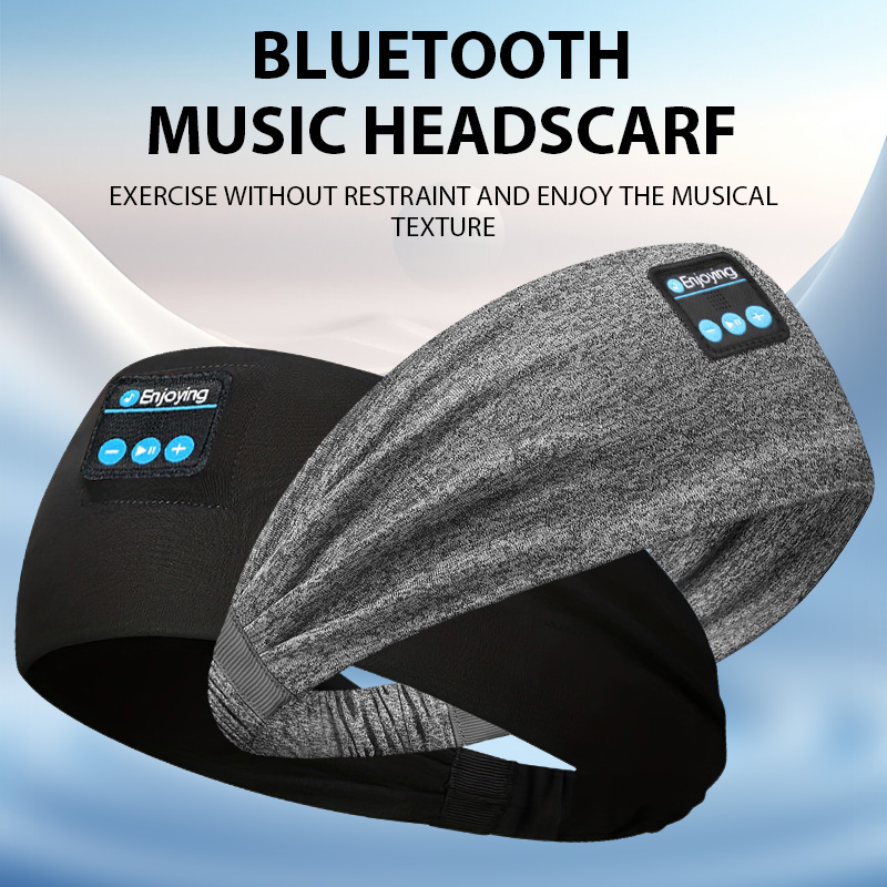Sleep Mask Headphones Bluetooth - Wireless Bluetooth Headband Sleeping Headphones Sports