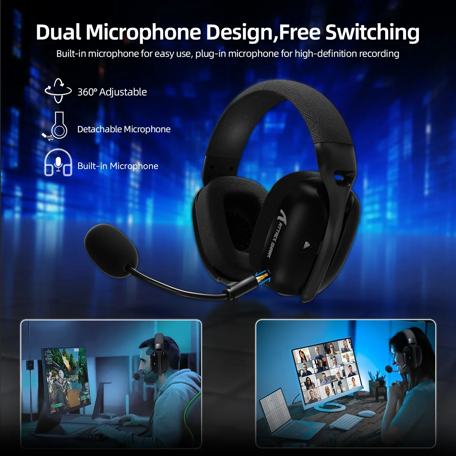 Original ATTACK SHARK L80PRO W - đánh giá và giá Type C Wired Earphones With Mic