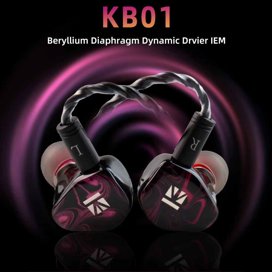 KBEAR KB01 In Ear Diaphragm Dy - đánh giá và giá In Ear Monitors For Singers
