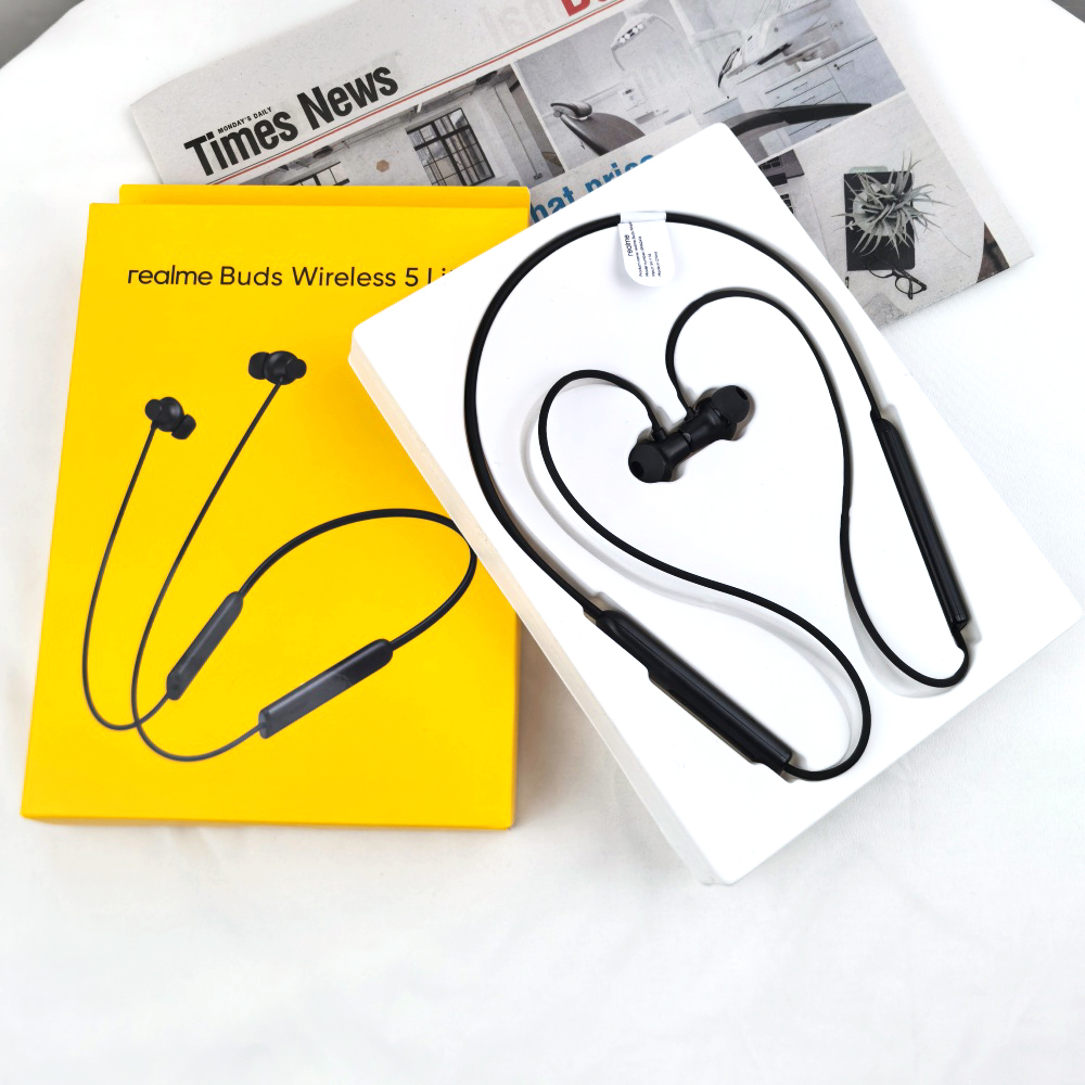 Realme Buds Wireless 5 Lite Ea - đánh giá và giá Magnetic Neckband Sports Earphones