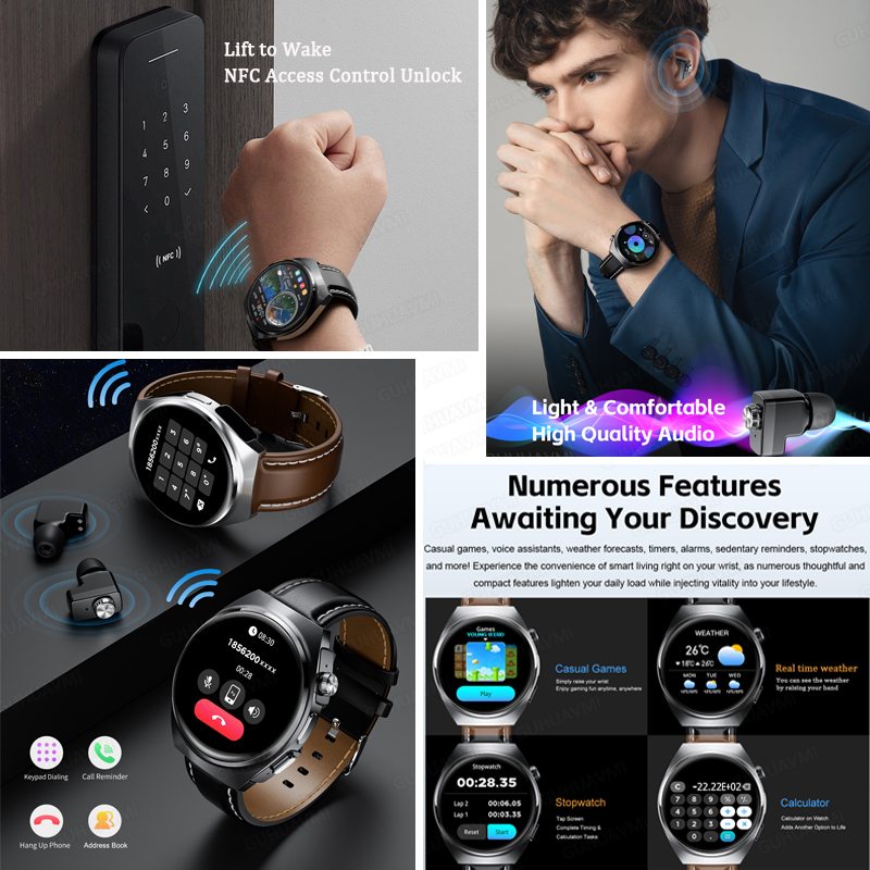For Man Women New 2 in 1 Smart - đánh giá và giá Tws Earbuds Bluetooth 5.3