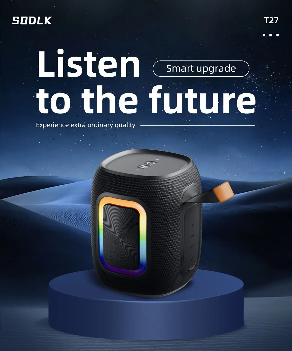 SODLK T26 Mini Bluetooth Speak - đánh giá và giá Portable Bluetooth Speaker Waterproof Ipx7
